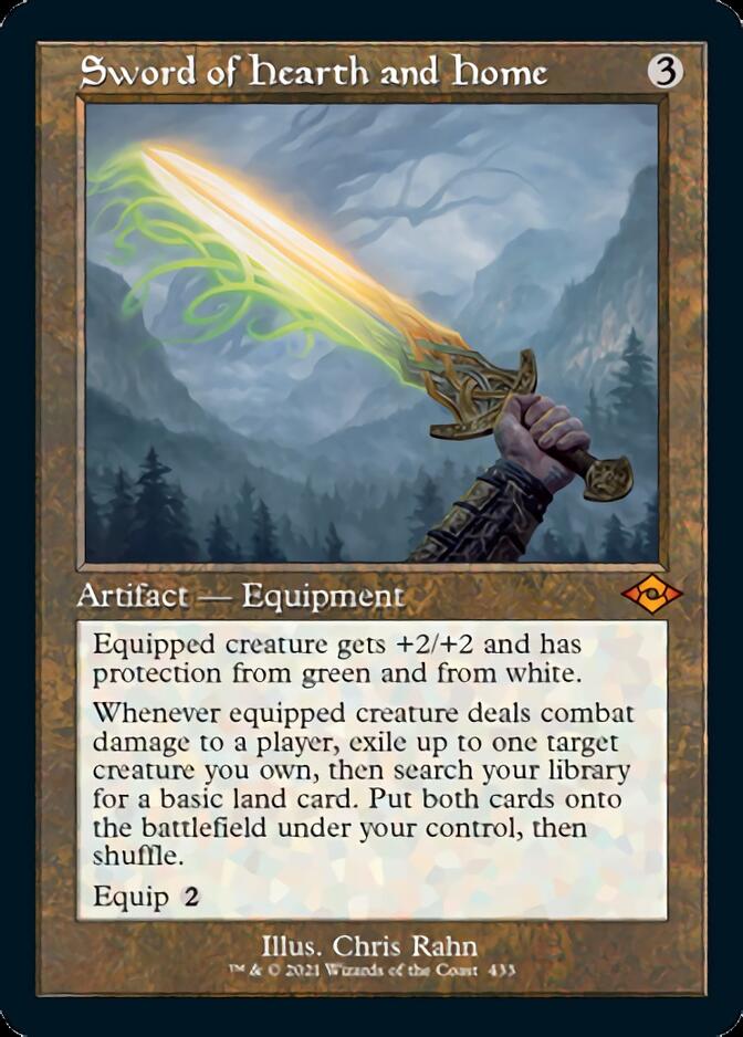 Sword of Hearth and Home (Retro Foil Etched) [Modern Horizons 2]-1