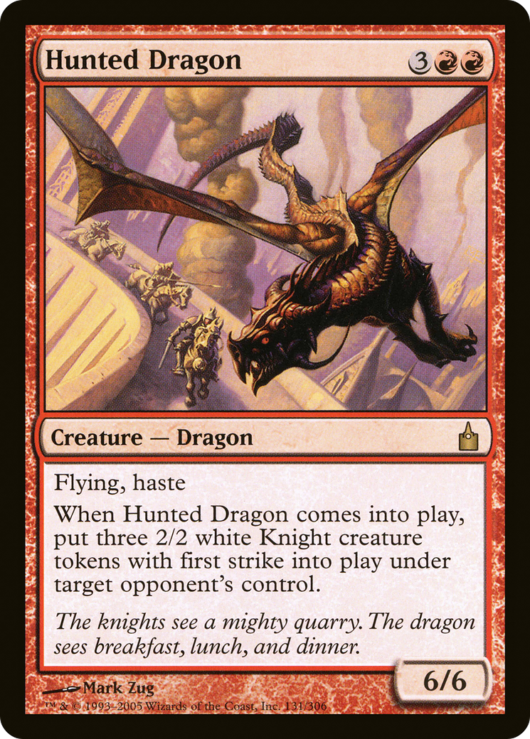 Hunted Dragon [Ravnica: City of Guilds]-1