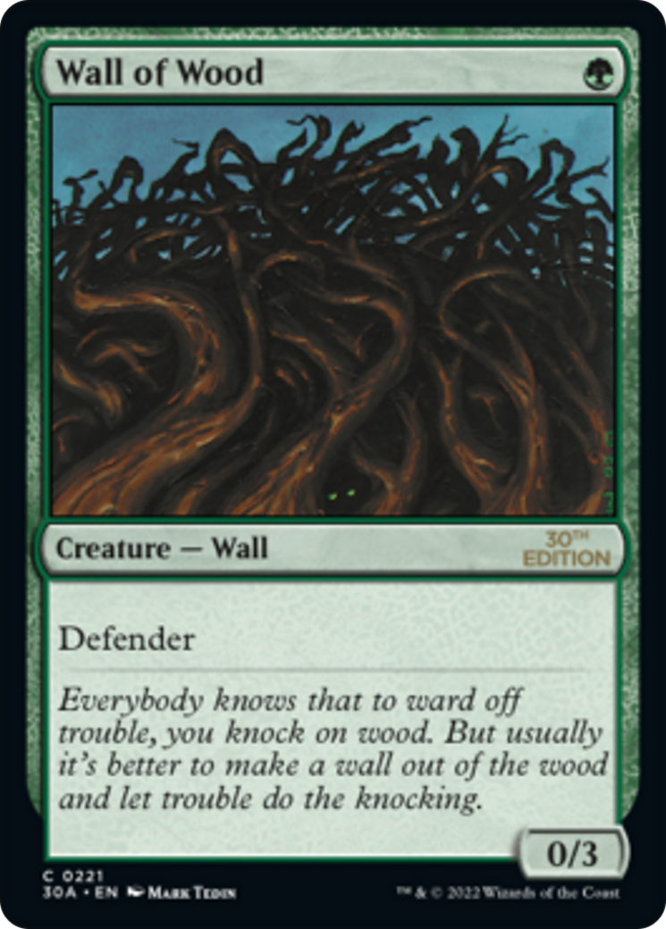 Wall of Wood (30A-221) - 30th Anniversary Edition-1