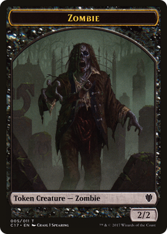 Zombie (TC17-005) - Commander 2017 Tokens-1