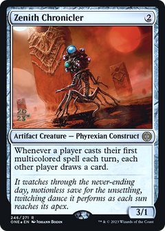 Zenith Chronicler (PRE-246) - Phyrexia: All Will Be One Promos Foil-1