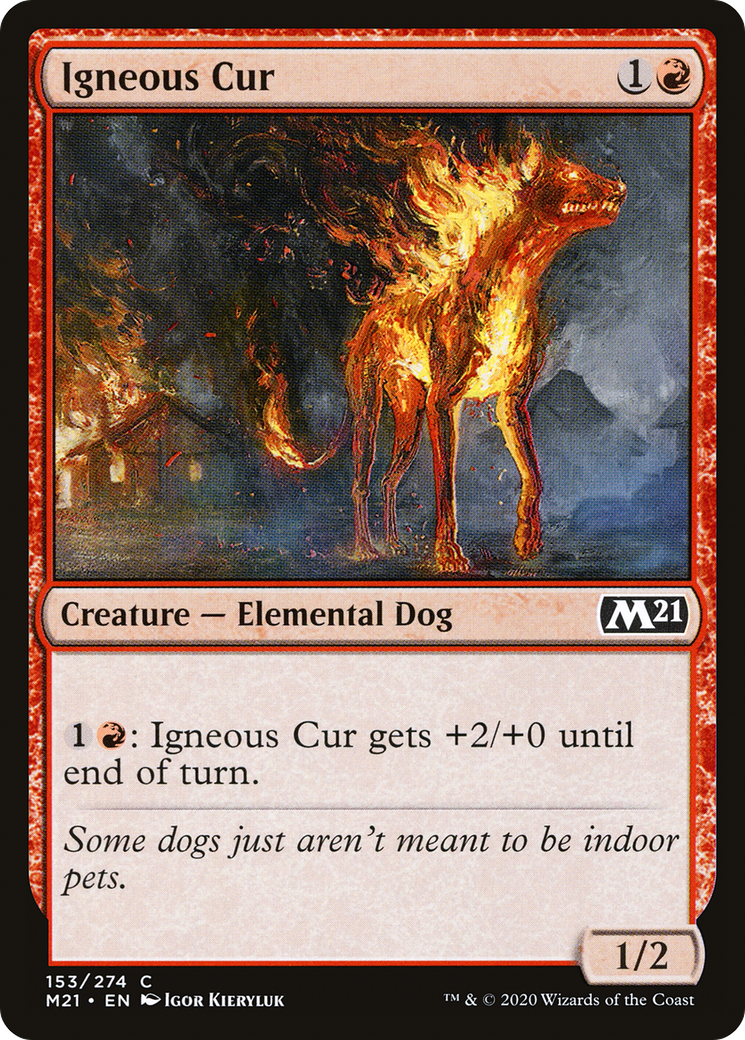 Igneous Cur [Core Set 2021]-1