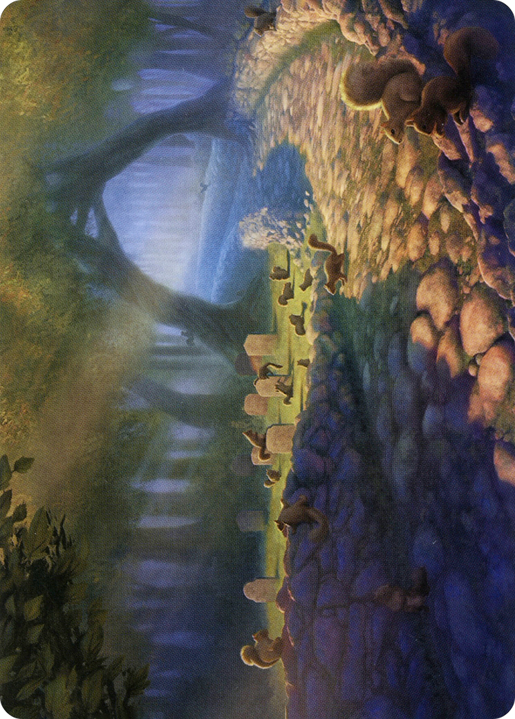 Squirrel Sanctuary // Squirrel Sanctuary (AMH2-070) - Modern Horizons 2 Art Series (Borderless) Foil-1