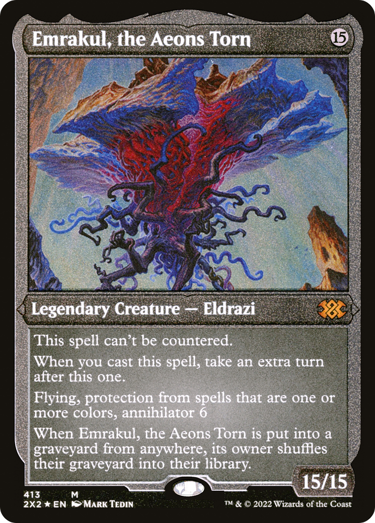 Emrakul, the Aeons Torn (Foil Etched) [Double Masters 2022]-1