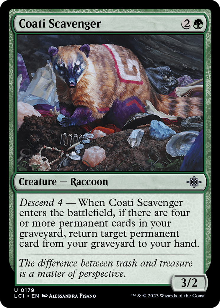 Coati Scavenger [The Lost Caverns of Ixalan]-1