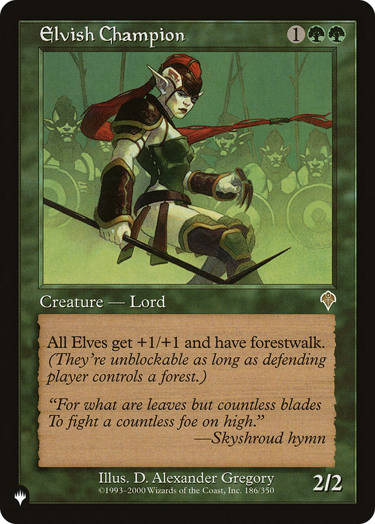 Elvish Champion [The List]-1