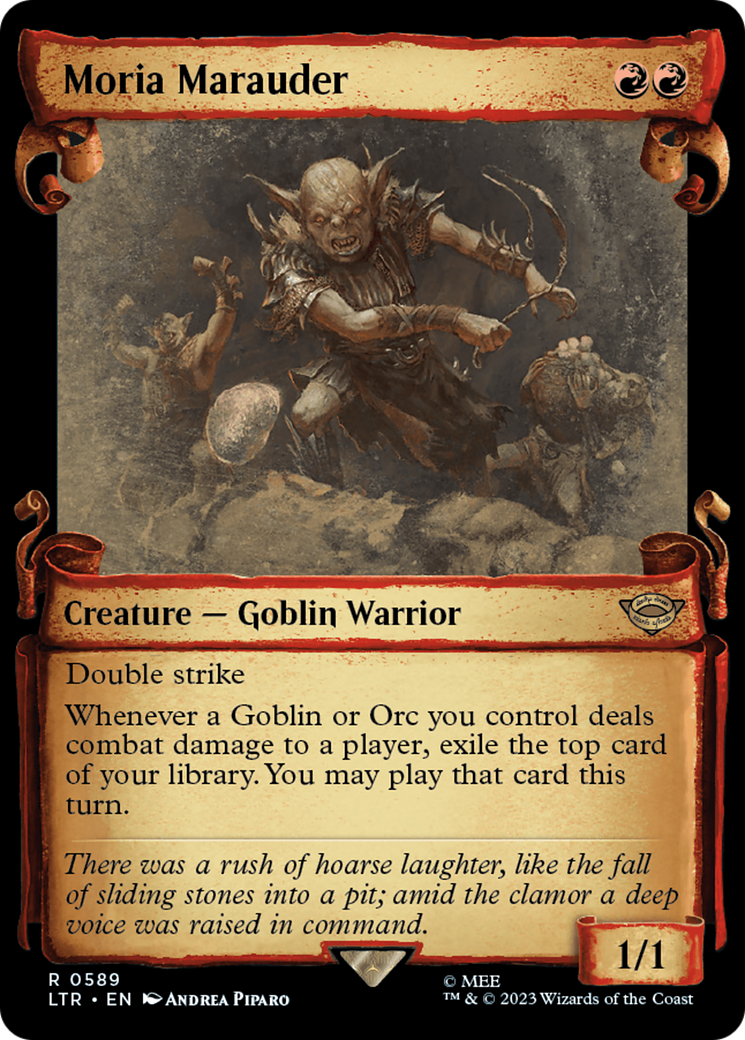 Moria Marauder [The Lord of the Rings: Tales of Middle-Earth Showcase Scrolls]-1