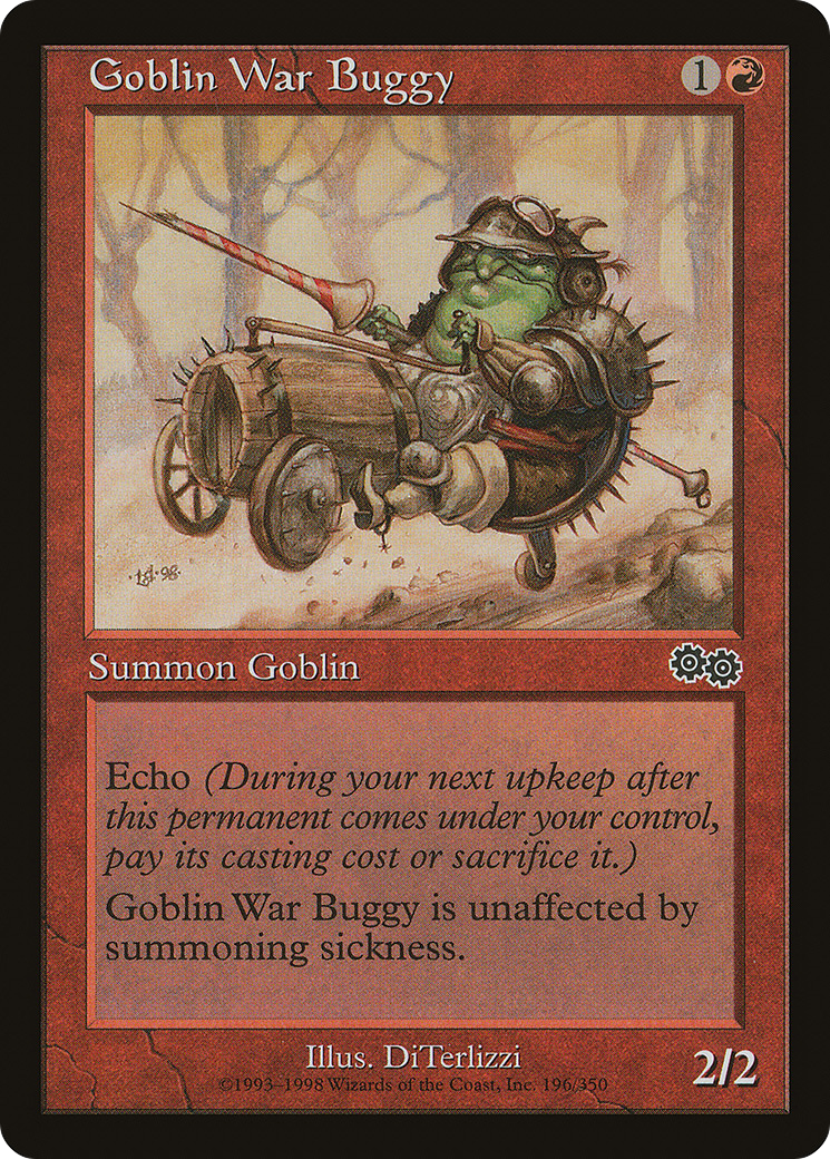 Goblin War Buggy [Urza's Saga]-1