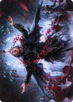 Bloodsoaked Reveler // Bloodsoaked Reveler (AVOW-029) - Crimson Vow Art Series (Borderless)-3