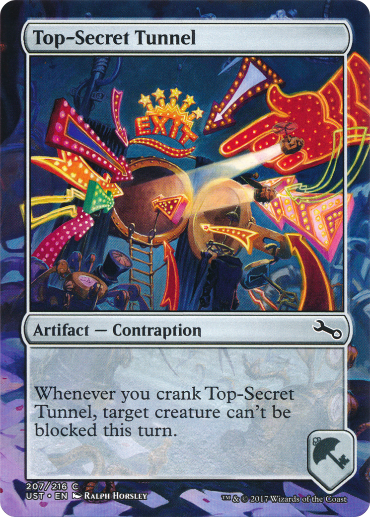 Top-Secret Tunnel (UST-207) - Unstable (Borderless) Foil-1