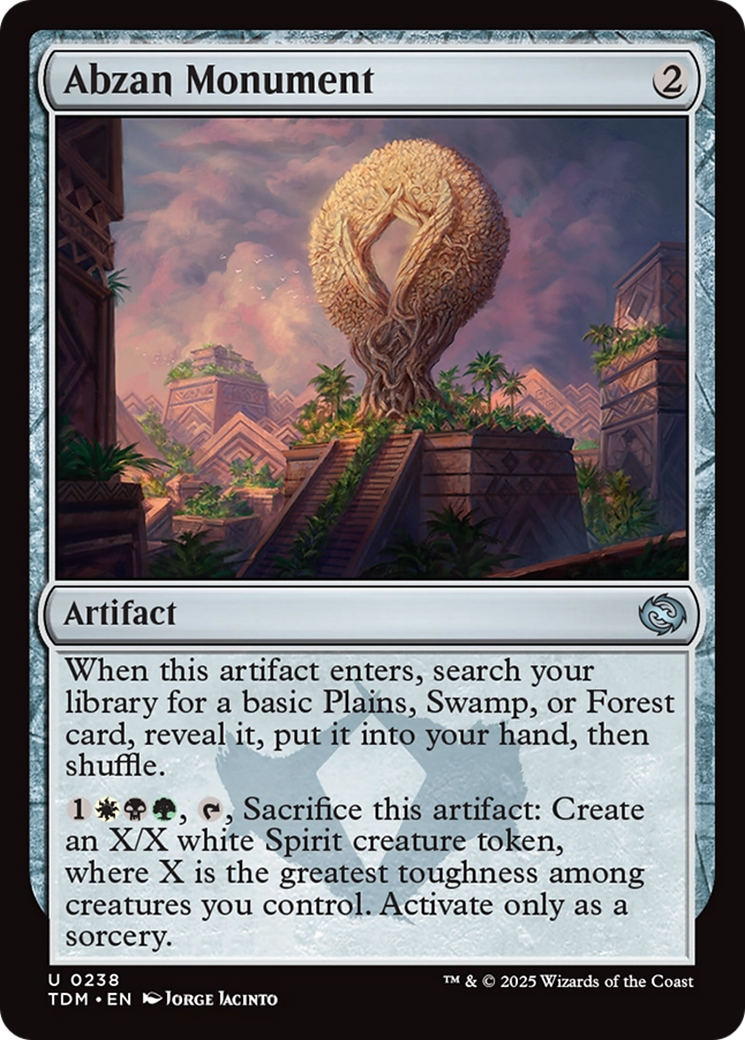 Abzan Monument [Tarkir: Dragonstorm]-1