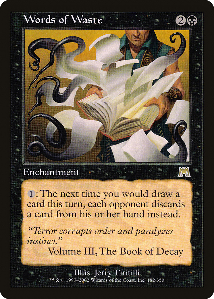 Words of Waste (ONS-182) - Onslaught-1