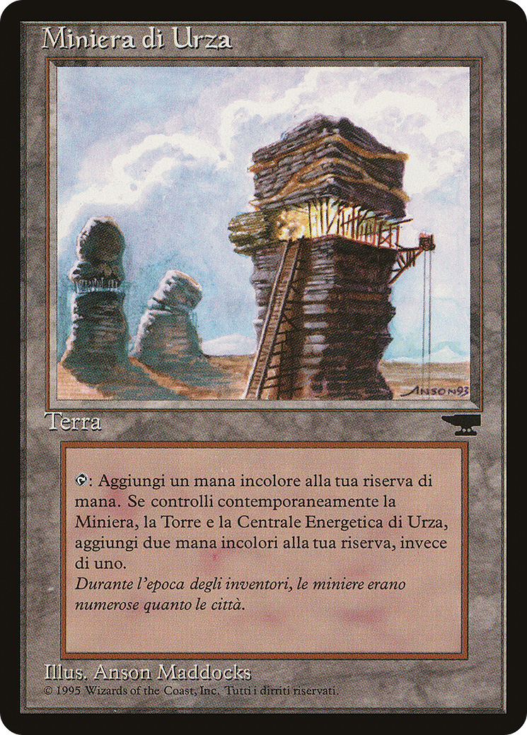Urza's Mine (Clawed Sphere) (Italian) - "Miniera di Urza" (REN-) - Rinascimento-1