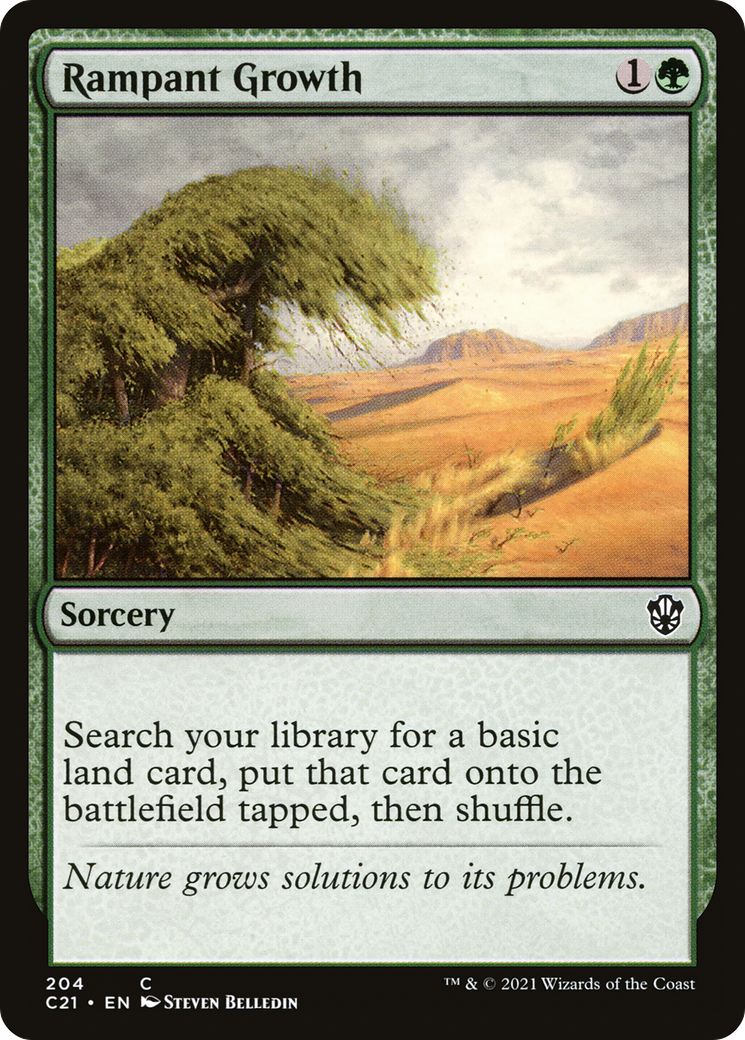Rampant Growth [Commander 2021]-1