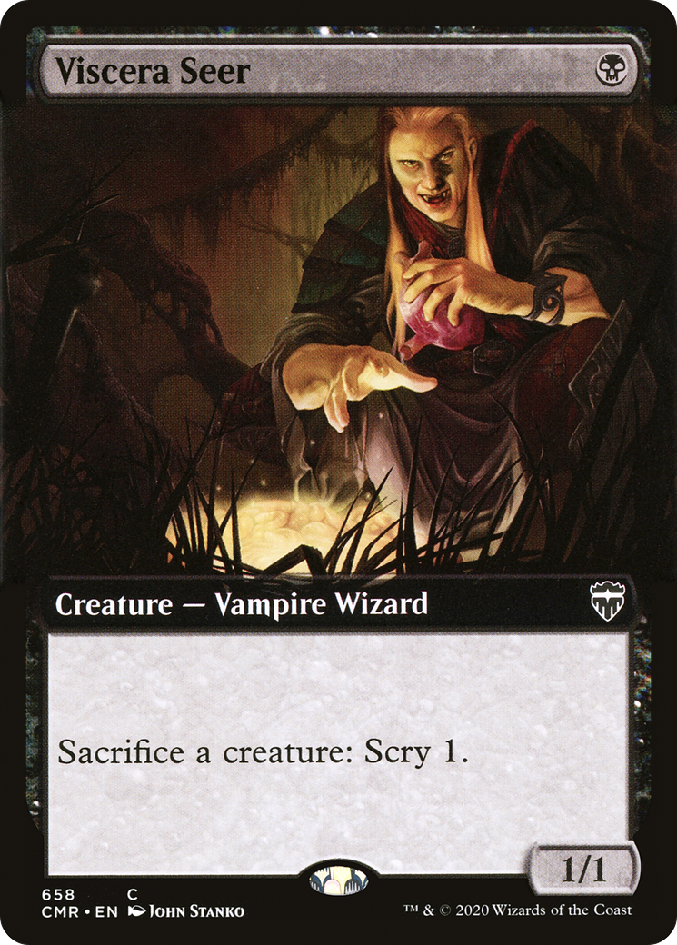 Viscera Seer (Extended Art) (CMR-658) - Commander Legends: (Extended Art)-1