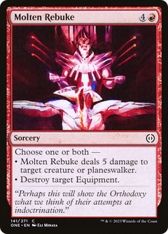 Molten Rebuke [Phyrexia: All Will Be One]-1