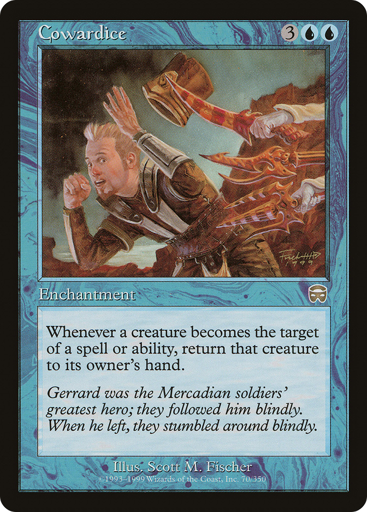 Cowardice [Mercadian Masques]-1