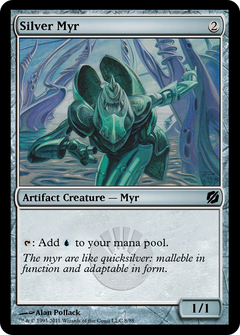 Silver Myr (TD2-008) - Duel Decks: Mirrodin Pure vs. New Phyrexia-1