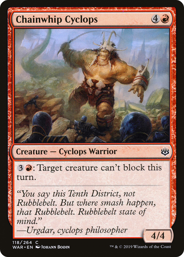 Chainwhip Cyclops [War of the Spark]-1