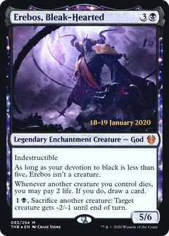 Erebos, Bleak-Hearted [Theros Beyond Death Prerelease Promos]-1