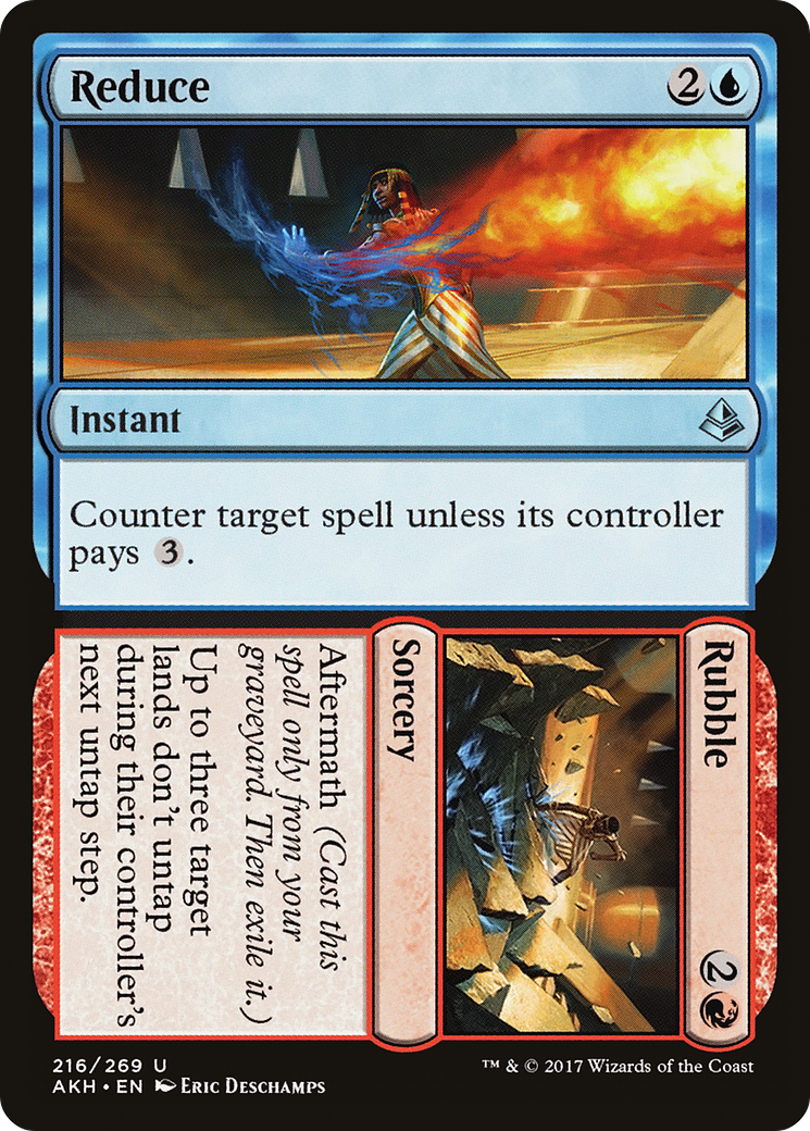 Reduce // Rubble [Amonkhet]-1