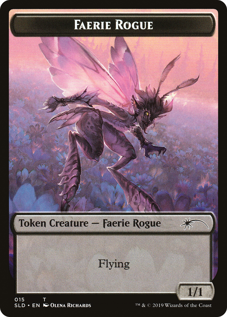 Faerie Rogue Token (015) [Secret Lair Drop Series]-1