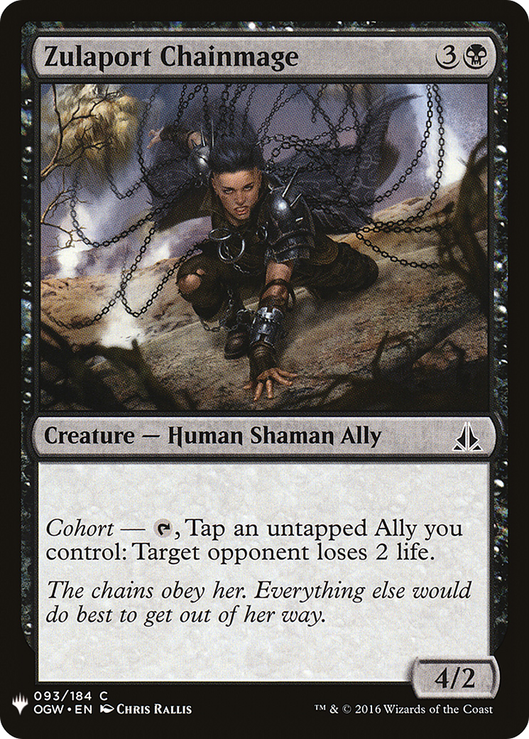 Zulaport Chainmage (LIST-OGW-93) - The List-1