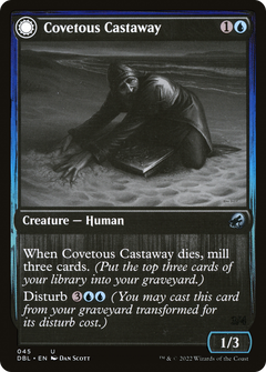Covetous Castaway // Ghostly Castigator [Innistrad: Double Feature]-3