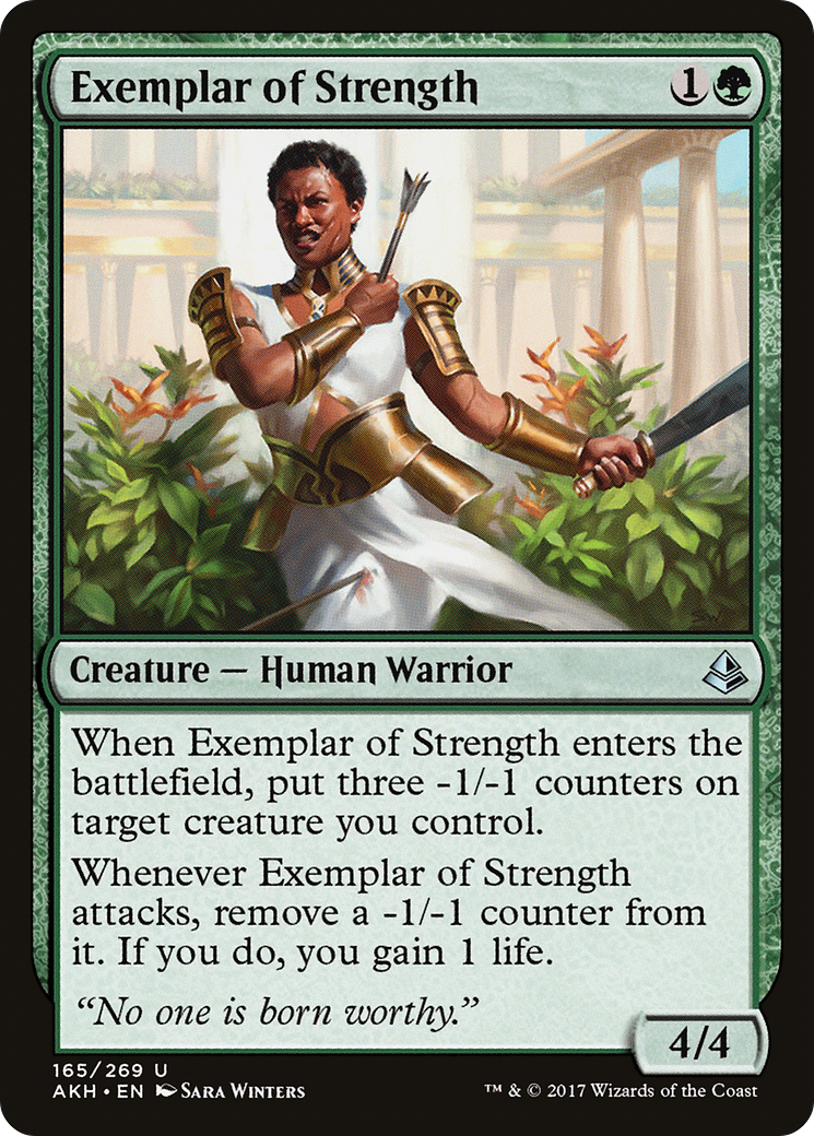 Exemplar of Strength [Amonkhet]-1