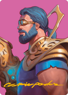 Satya, Aetherflux Genius // Satya, Aetherflux Genius (AMH3-026) - Modern Horizons 3 Art Series (Borderless) Foil-1