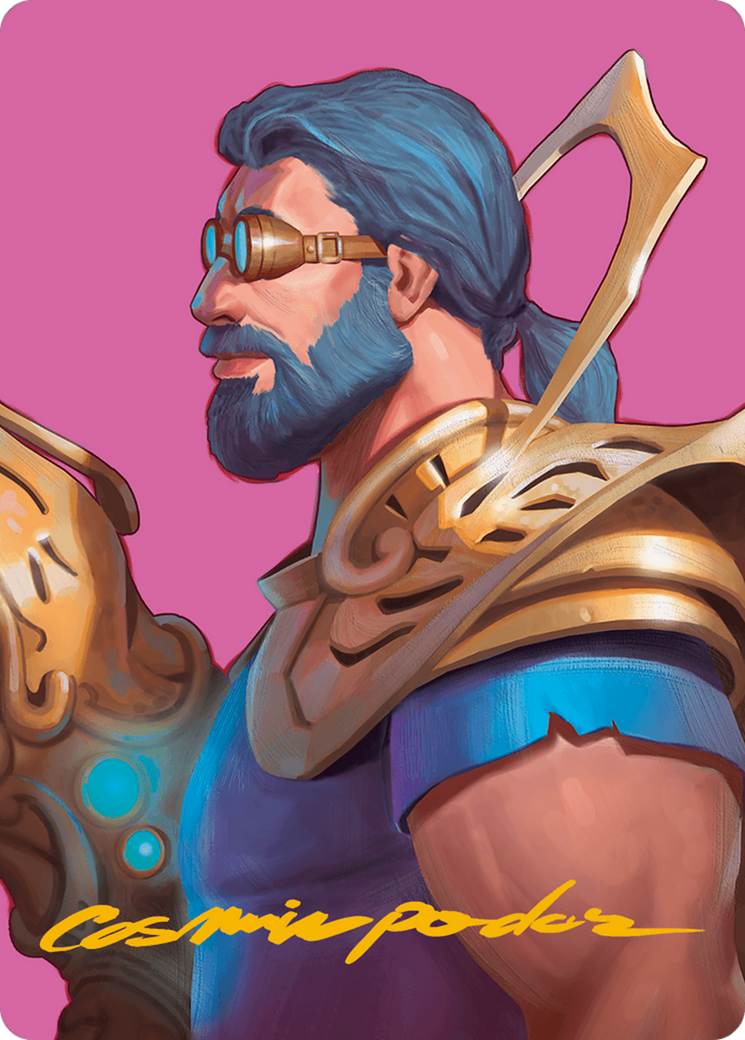 Satya, Aetherflux Genius // Satya, Aetherflux Genius (AMH3-026) - Modern Horizons 3 Art Series (Borderless) Foil-3