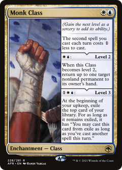 Monk Class (Promo Pack) [Dungeons & Dragons: Adventures in the Forgotten Realms Promos]-1