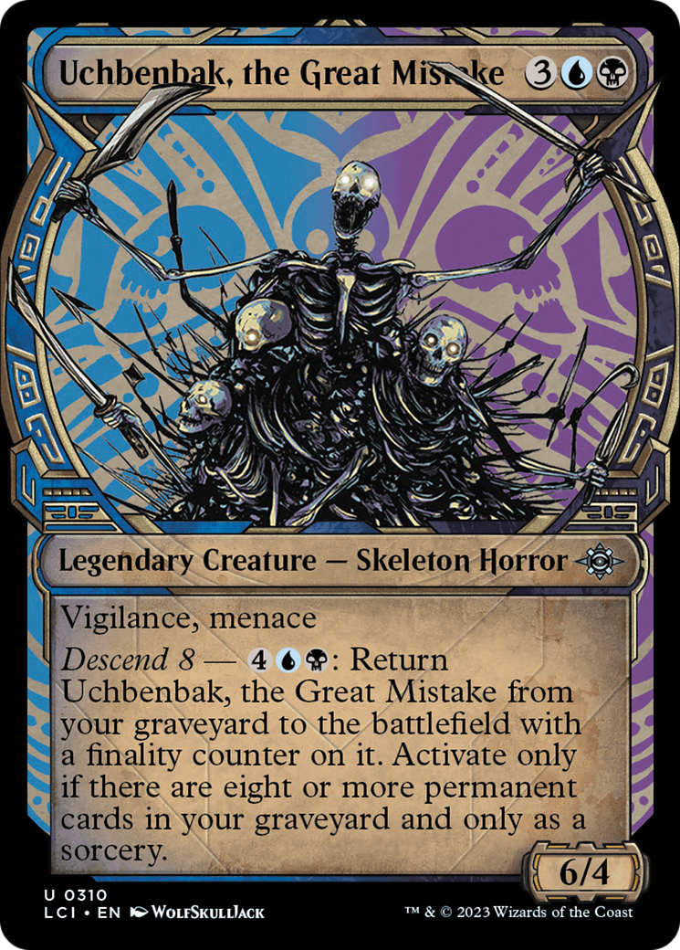 Uchbenbak, the Great Mistake (Showcase) (LCI-310) - The Lost Caverns of Ixalan: (Showcase)-1