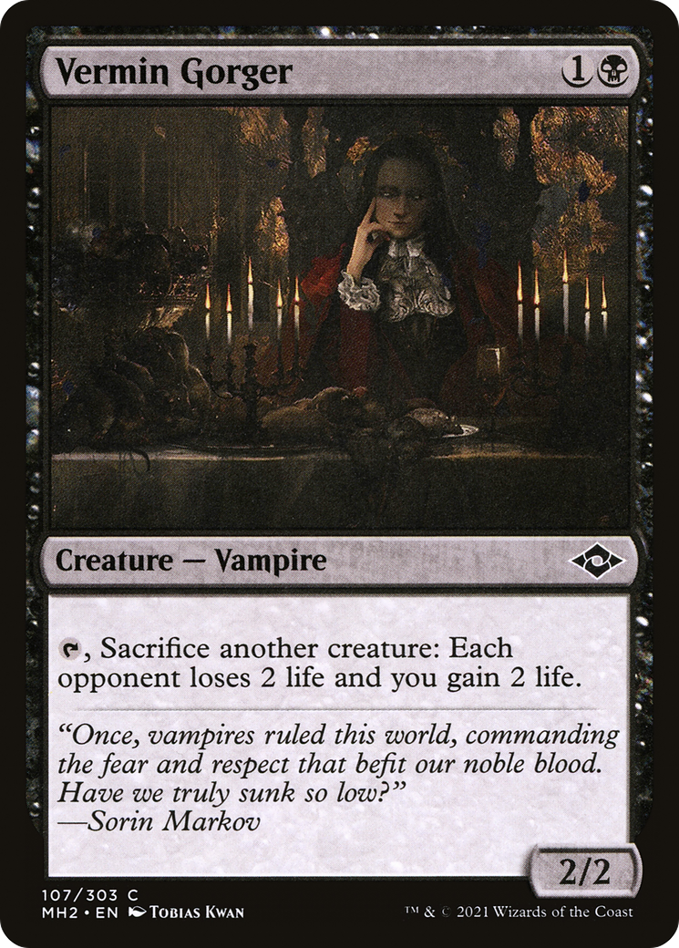 Vermin Gorger (MH2-107) - Modern Horizons 2 Foil-1