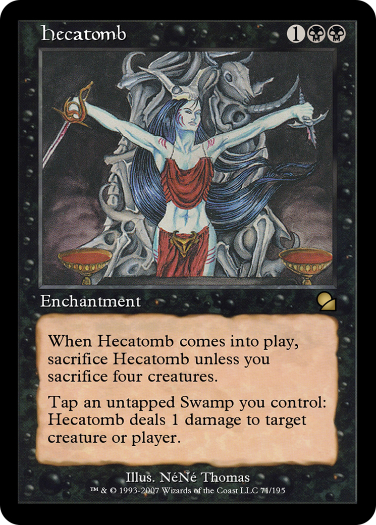 Hecatomb (ME1-071) - Masters Edition Foil-1