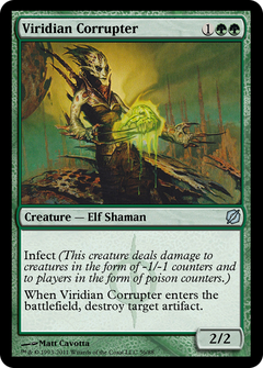Viridian Corrupter (TD2-056) - Duel Decks: Mirrodin Pure vs. New Phyrexia-1