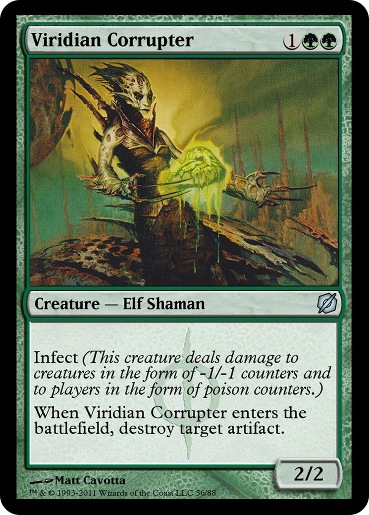 Viridian Corrupter (TD2-056) - Duel Decks: Mirrodin Pure vs. New Phyrexia-1