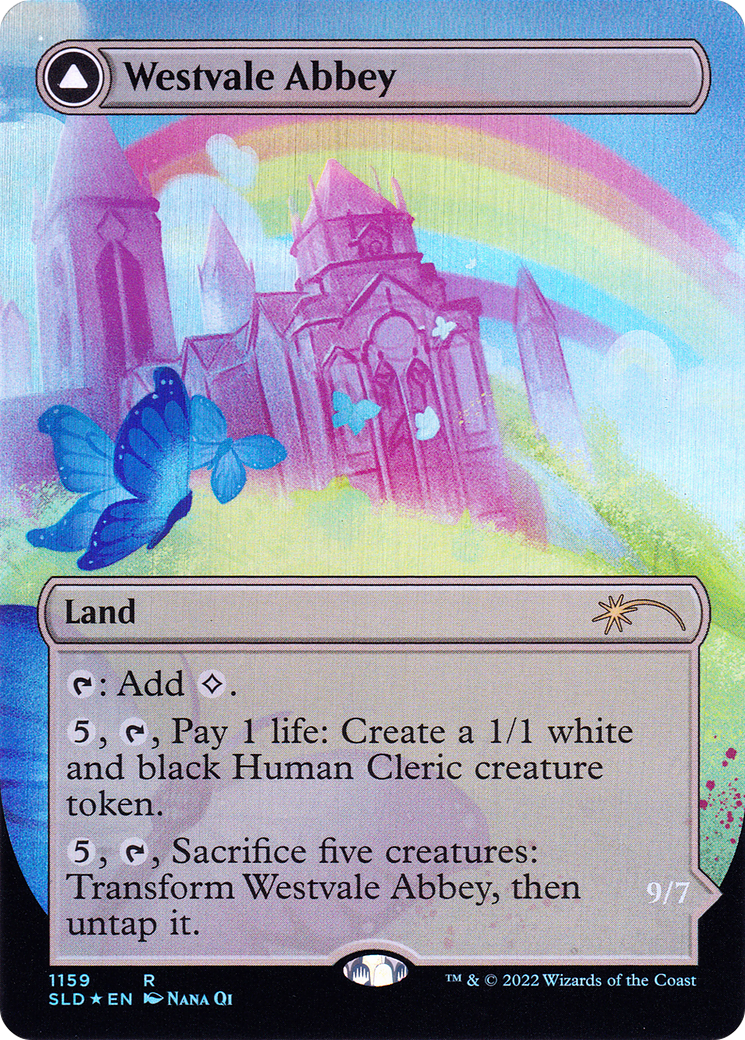 Westvale Abbey (SLD-1159) - Secret Lair Drop (Borderless) Foil-1