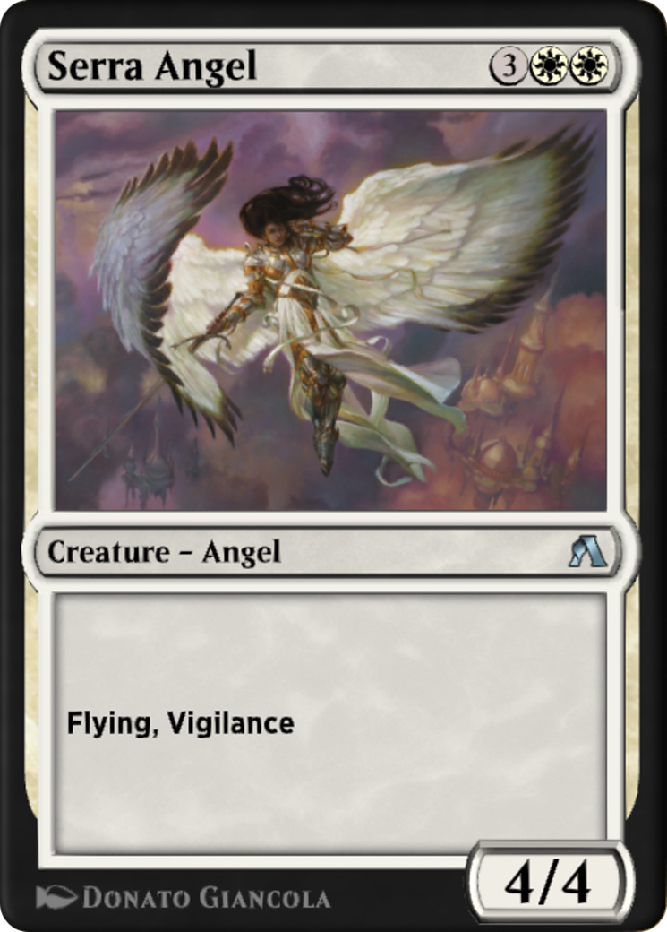 Serra Angel (OANA-009) - Arena New Player Experience Cards-1