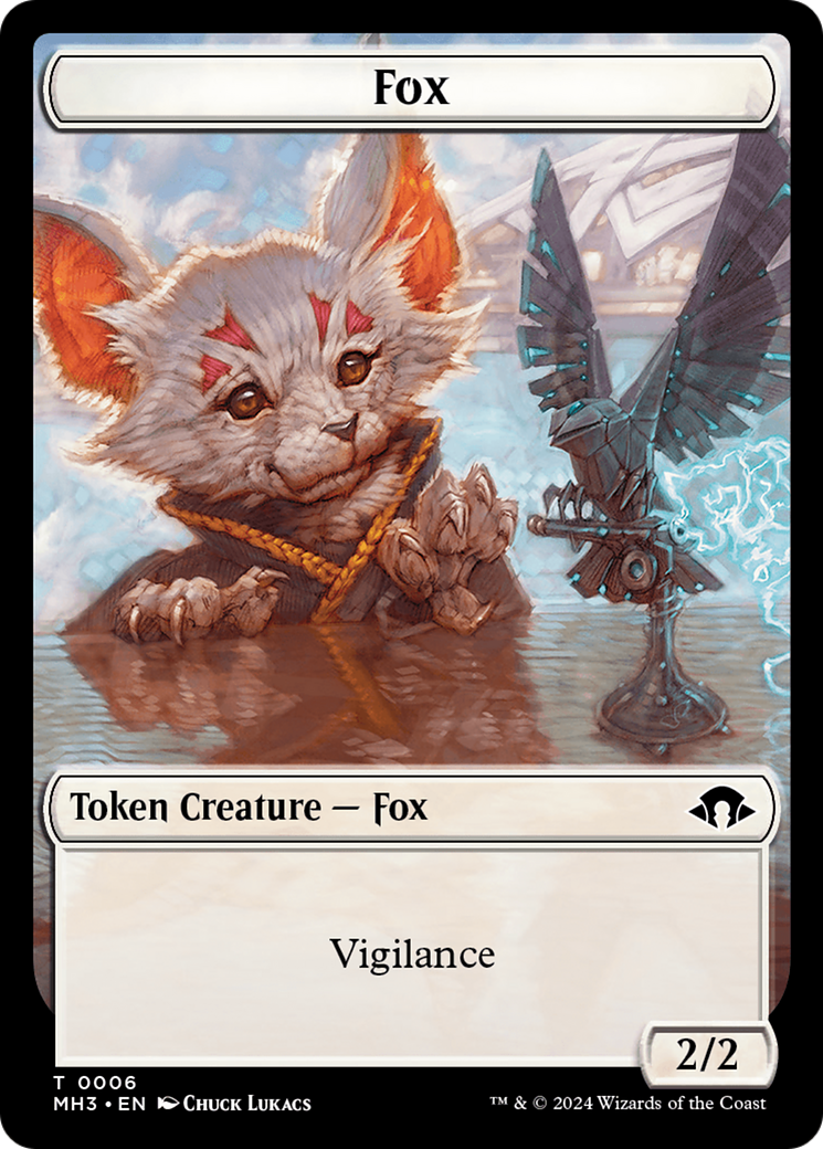 Fox (TMH3-006) - Modern Horizons 3 Tokens Foil-1