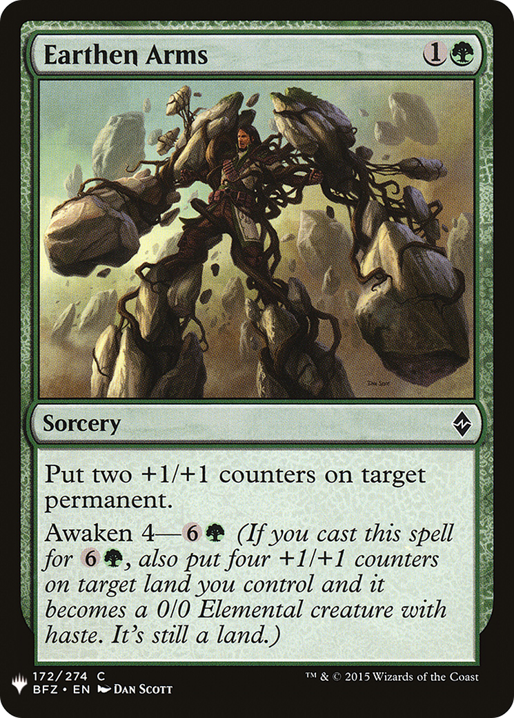 Earthen Arms [Mystery Booster]-1