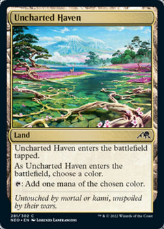 Uncharted Haven [Kamigawa: Neon Dynasty]-1