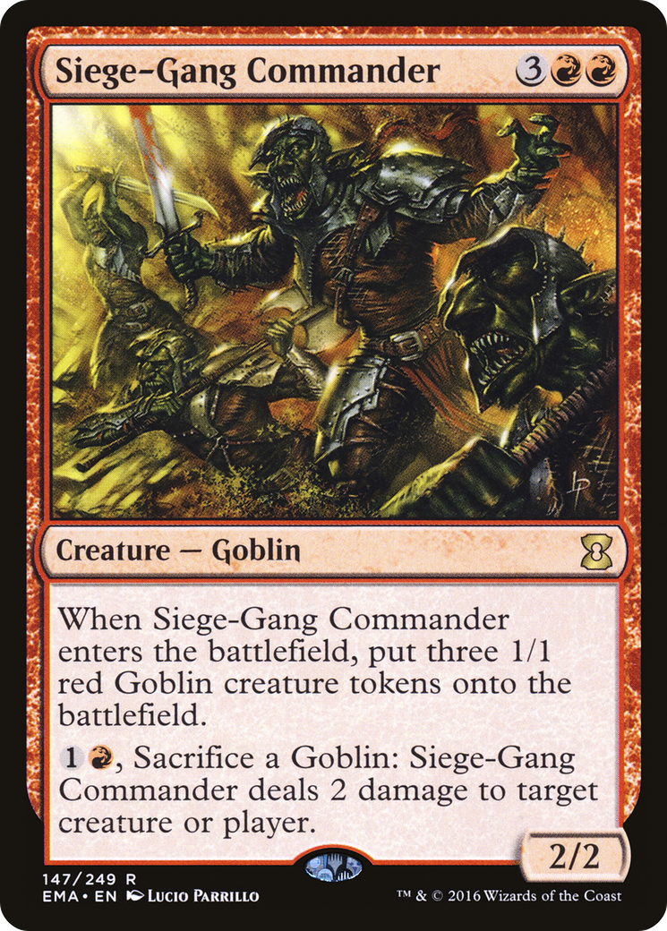 Siege-Gang Commander [Eternal Masters]-1