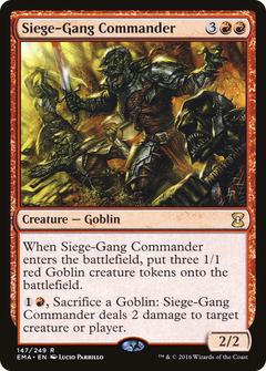 Siege-Gang Commander [Eternal Masters]-1