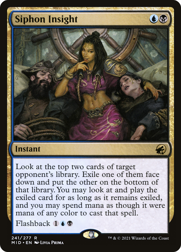Siphon Insight [Innistrad: Midnight Hunt]-1