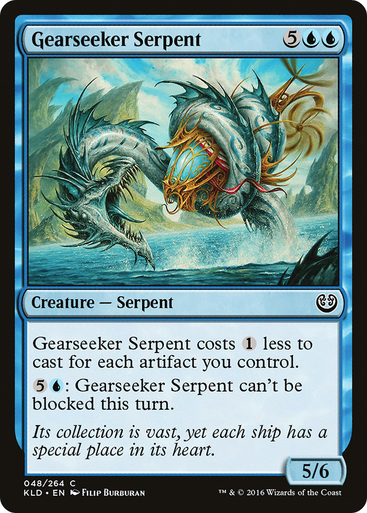Gearseeker Serpent [Kaladesh]-1