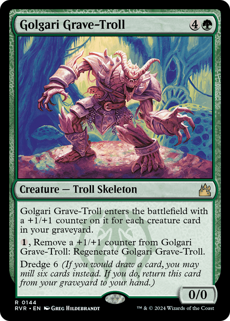 Golgari Grave-Troll [Ravnica Remastered]-1