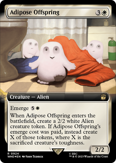 Adipose Offspring (Extended Art) (Surge Foil) [Doctor Who]-1