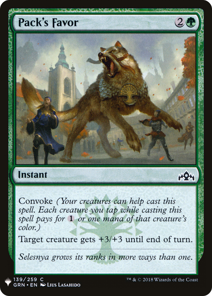 Pack's Favor [Mystery Booster]-1