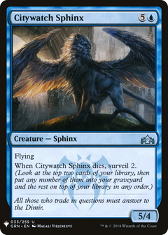 Citywatch Sphinx [Mystery Booster]-1